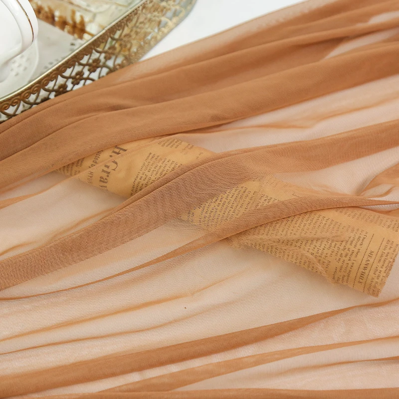 150x100cm High Elasticity Powe - Crystal Mesh Fabric 评论和价格