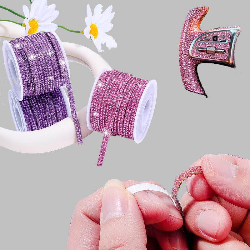 QIAO 10-Yards Roll Self-adhesi - Hotfix Rhinestone Sheet 评论和价格