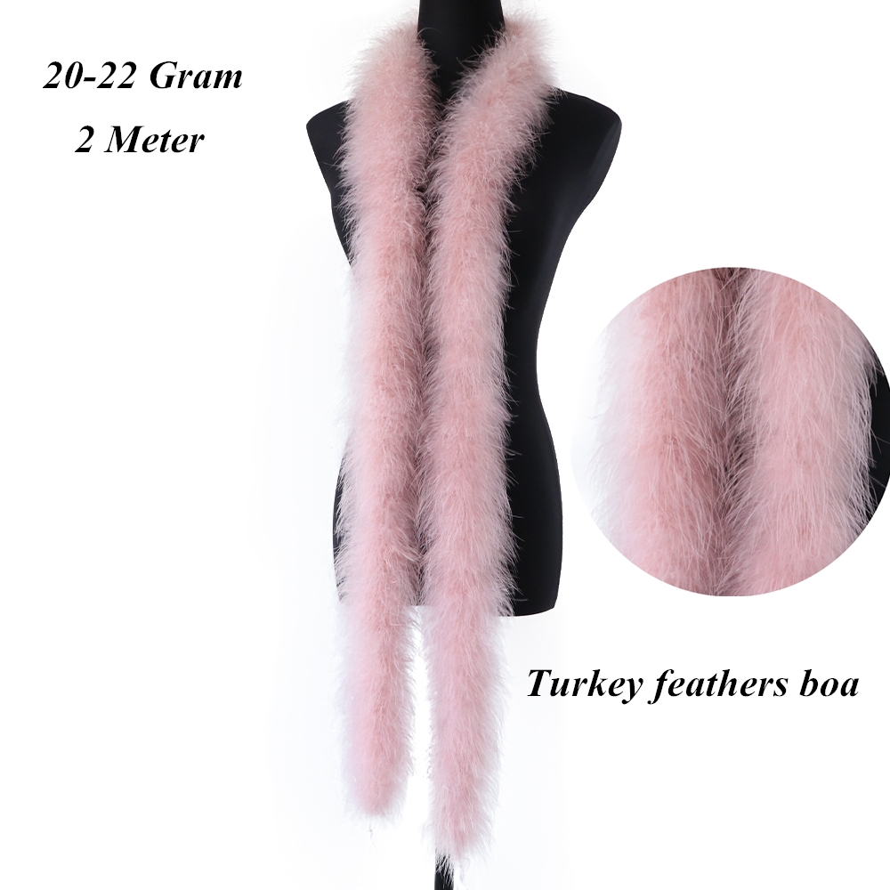 2M 22G 50G Natural Turkey Mara - Feather Trim Marabou 评论和价格