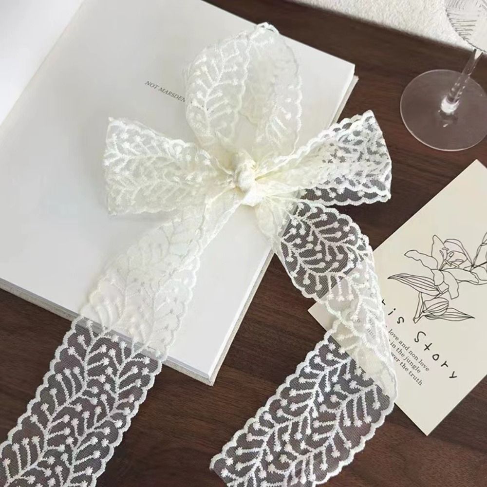 5 Yards Pure Cotton Sewing Tri - Lace Ribbon Trim 评论和价格